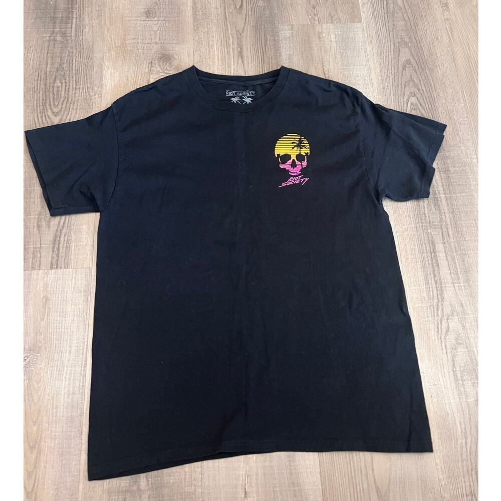 Riot Society Skull Tee Shirt